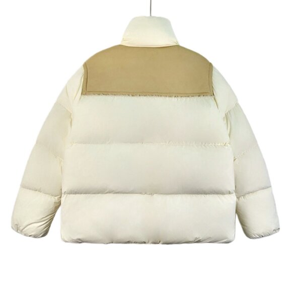 Moncler 22 Jotty Collection off-white logo patch down jacket - Picture 2 of 9